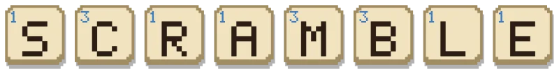 Scramble: Wordmark