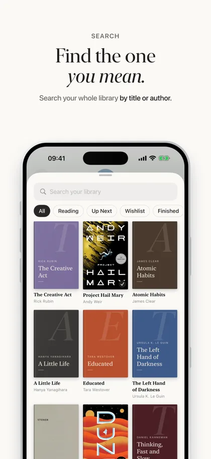 Shelf iMessage App Store screenshot: Find the one you mean.